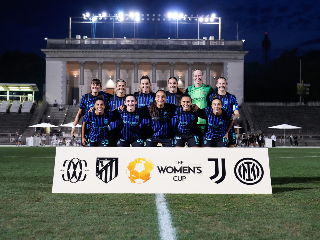 Inter Women initial line up in The Women's Cup, Milan 2025
